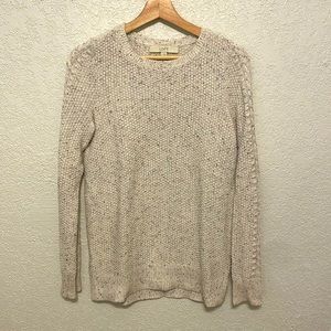Loft cream cotton sweater